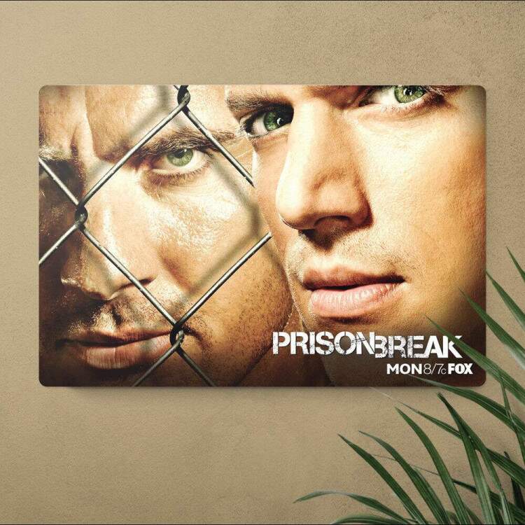 Placa Decorativa Prison Break 11