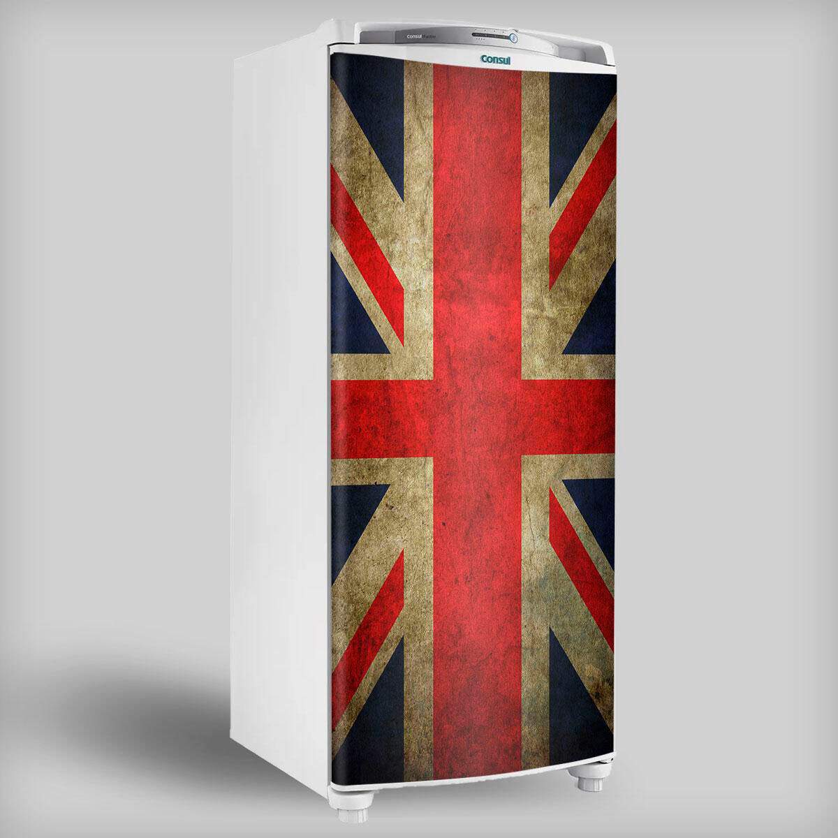 Adesivo De Geladeira Inteira Bandeira Inglaterra