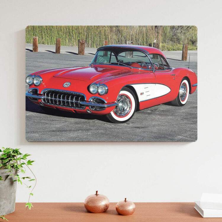 Placa Decorativa Corvette 3