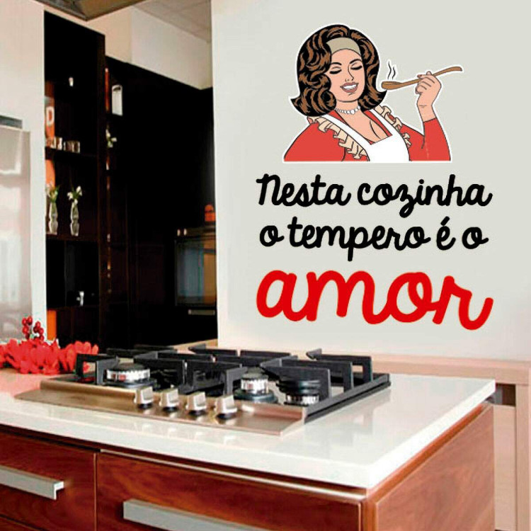 Adesivo de Parede Nesta Cozinha