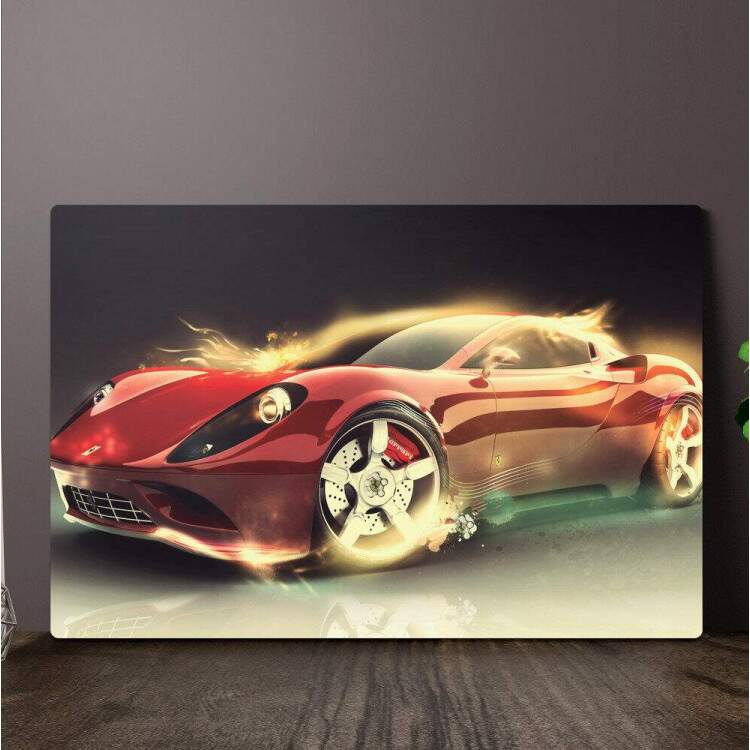 Placa Decorativa Ferrari 8