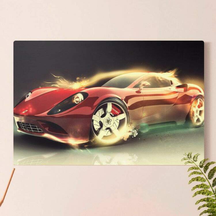 Placa Decorativa Ferrari 8