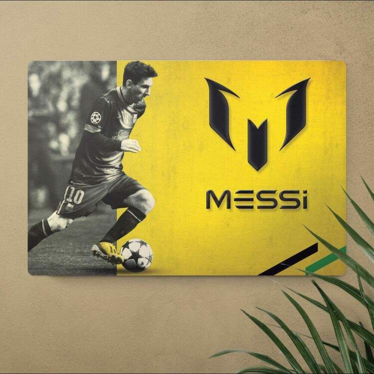 Placa decorativa Esportes 5 Futebol Messi