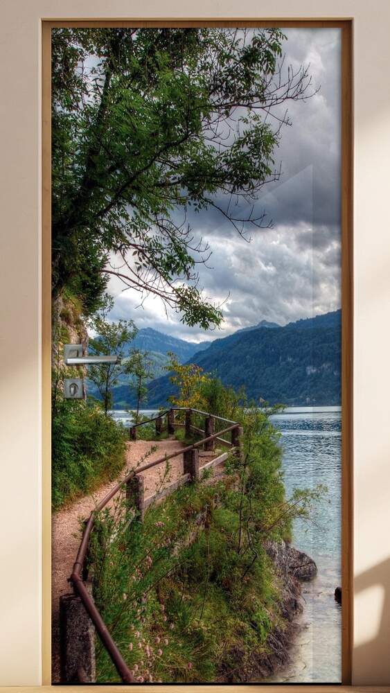 Adesivo para Porta Paisagem modelo 2