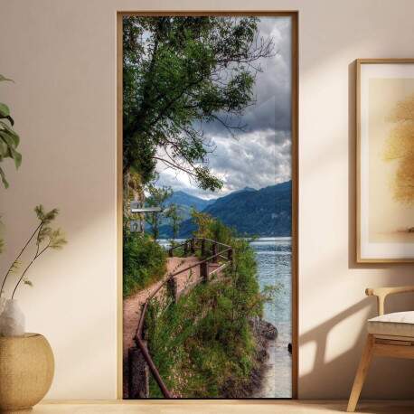 Adesivo para Porta Paisagem modelo 2