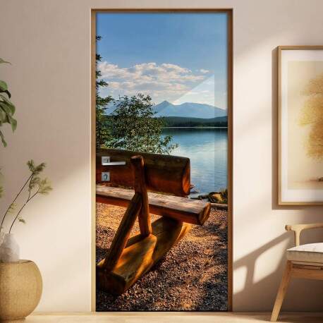 Adesivo para Porta Paisagem Modelo 4