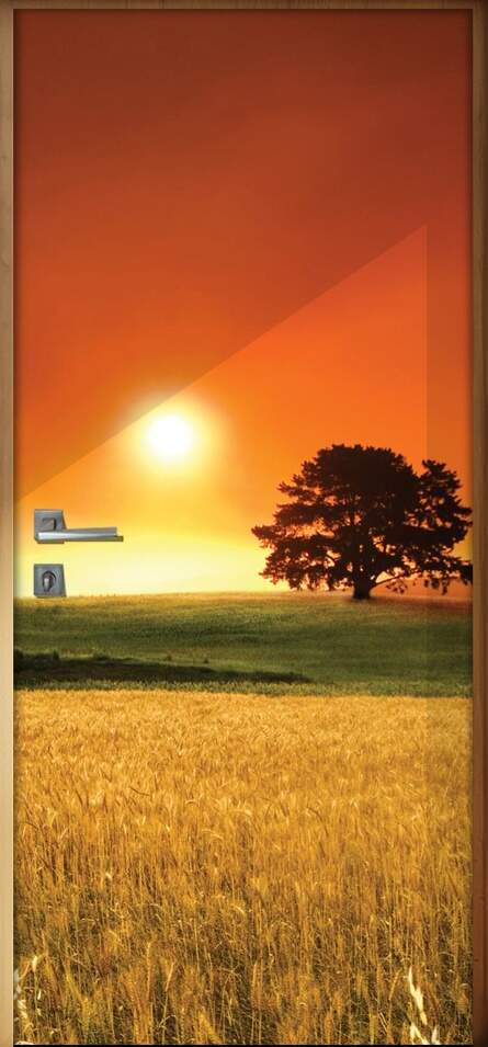 Adesivo para Porta Paisagem modelo 9