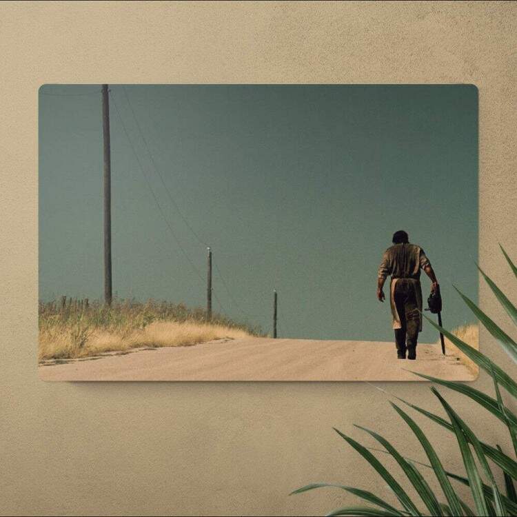 Placa Decorativa Leatherface 1