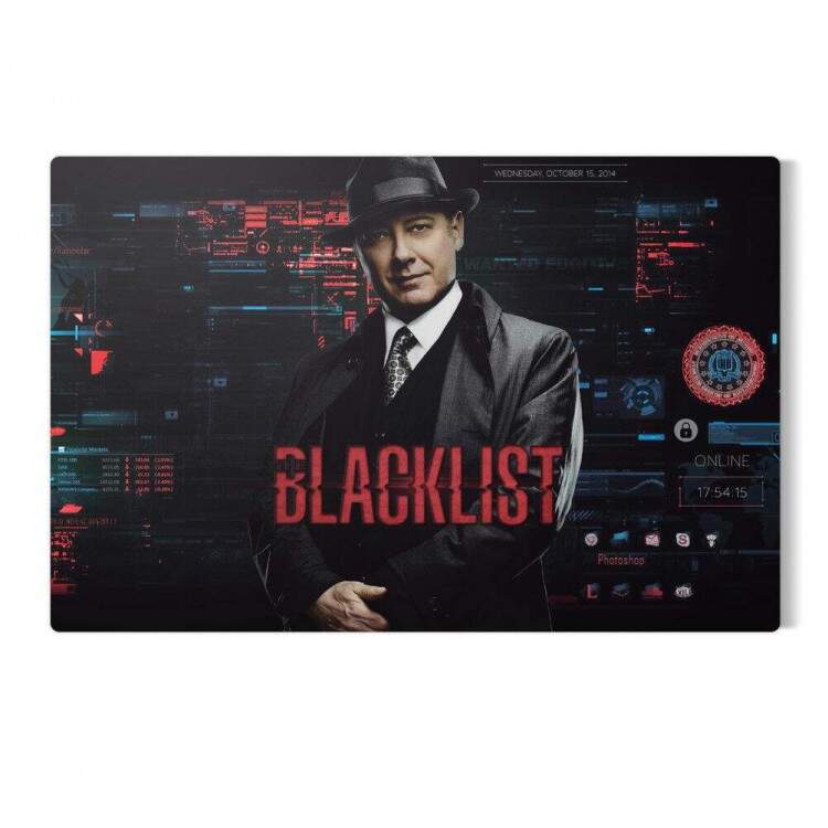 Placa Decorativa Blacklist 5