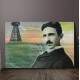 Placa Decorativa Nikola Tesla 3