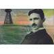 Placa Decorativa Nikola Tesla 3