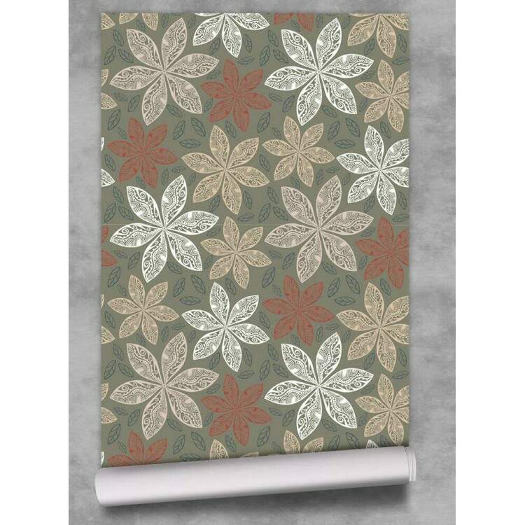 Papel de Parede Floral Mod 159