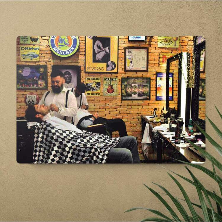 Placa Decorativa Barbearia 4