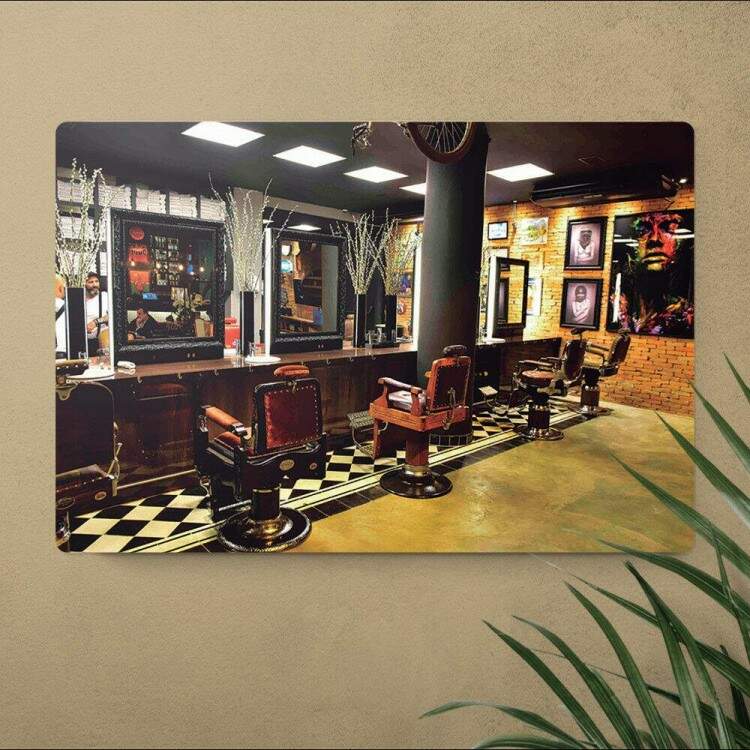 Placa Decorativa Barbearia 9