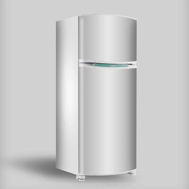 Adesivo para Envelopamento de Geladeira Toda Branco