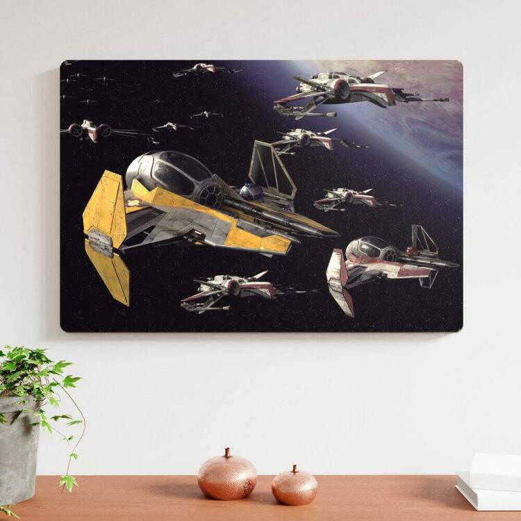 Placa Decorativa Star Wars 40