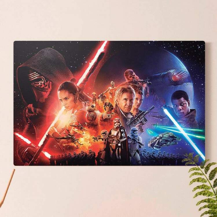 Placa Decorativa Star Wars 50