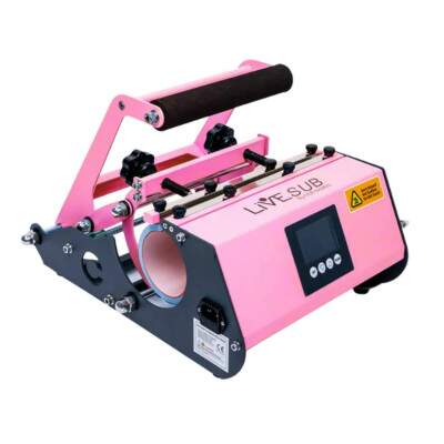Prensa Dupla Caneca Live Elite Plus Craft ROSA - 27cm