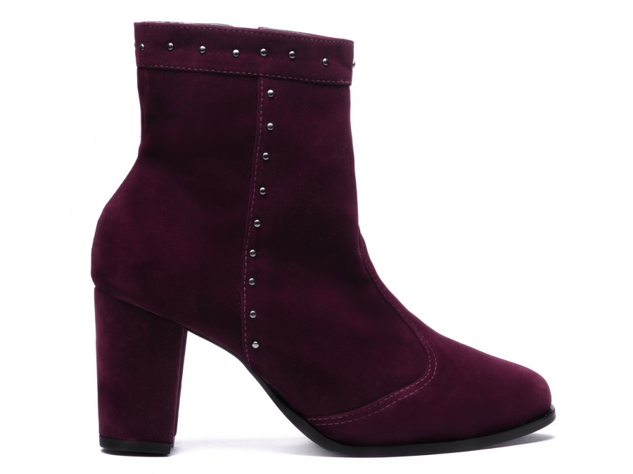 bota cano baixo camurça