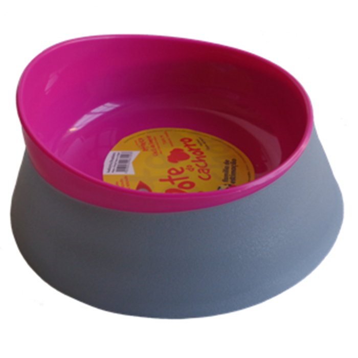 Comedouro para cachorro rosa Sale