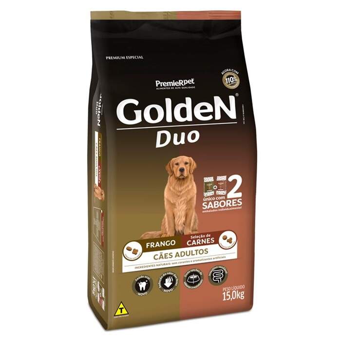 Ração golden duo raças pequenas 15kg clearance