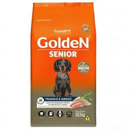 Ração golden sênior raças pequenas clearance