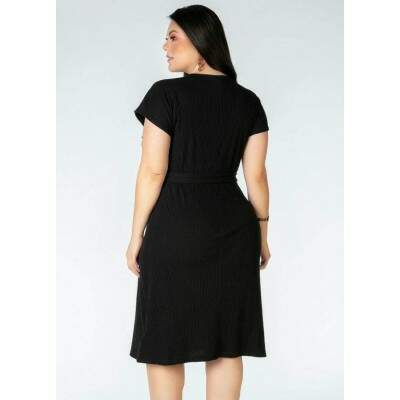 Vestido Plus Size Preto