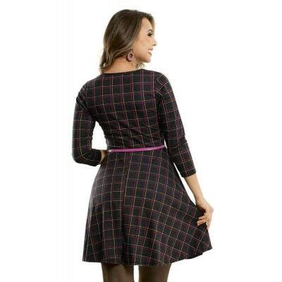 Vestido Curto da Moda