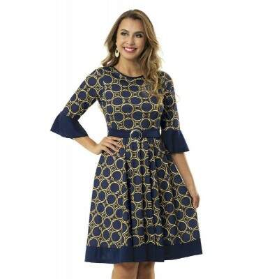 Vestido Bonequinha Estampado