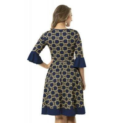 Vestido Bonequinha Estampado