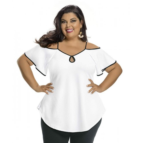 blusinhas plus size feminina