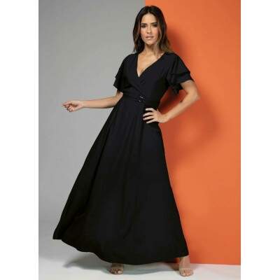 Vestido Longo Preto