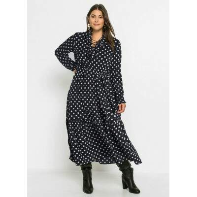 Vestido Social Poá