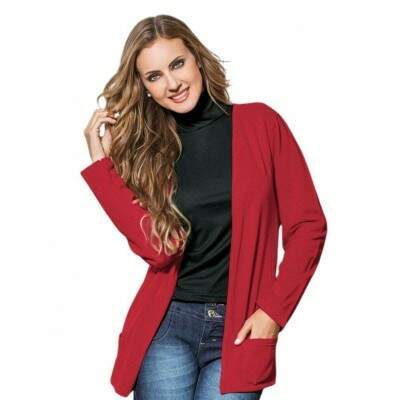 Casaco Vermelho Feminino