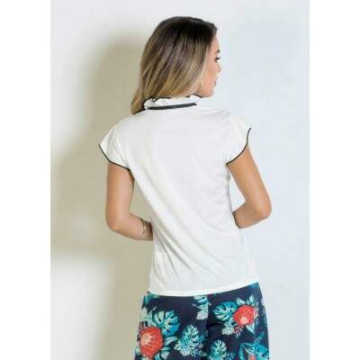 Blusa Feminina Off White