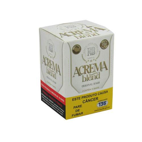 Tabaco Acrema Hash Blend caixa com 5 pacotes