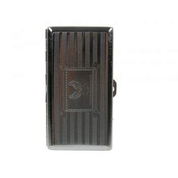 Cigarreira em Metal para 12 Cigarros Longos - 7522