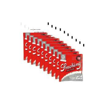 Filtro Smoking Ultra Slim com 10 Pacotes