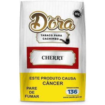 Fumo para cachimbo Dora Cherry Pacote com 40 gramas