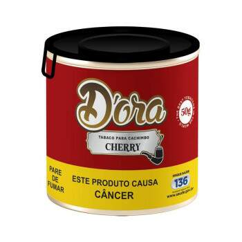 Fumo para cachimbo Dora Cherry Lata com 50 gramas