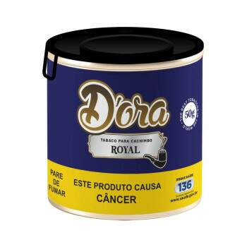Fumo para cachimbo Dora Royal Lata com 50 gramas