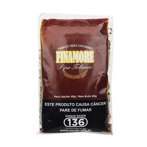 Fumo para cachimbo Finamore Natural Pacote com 50 gramas