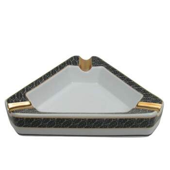 Cinzeiro para Charuto Branco e Preto para 3 AP 1826