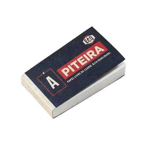 Piteira para cigarros A Piteira Eco Mdia bloco c/ 50