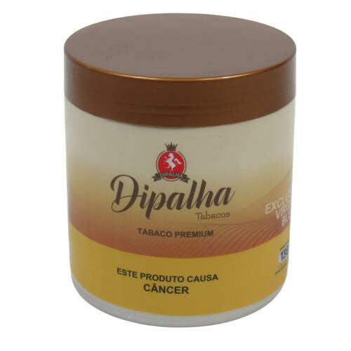 Tabaco Dipalha Tabaco Amarelo pote com 80 gramas