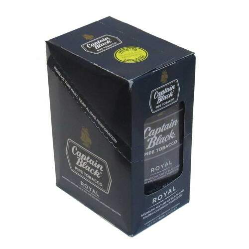 Fumo para cachimbo Captain Black Royal Caixa com 5