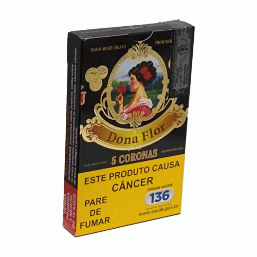 Charuto Dona Flor Corona Mata Fina caixa com 5