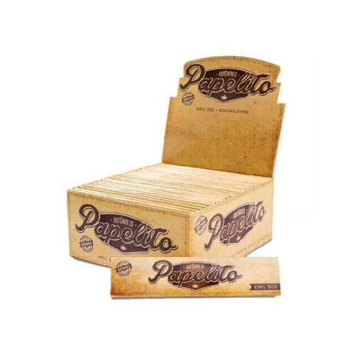 Seda Papelito Brown Slim King Size Caixa com 50