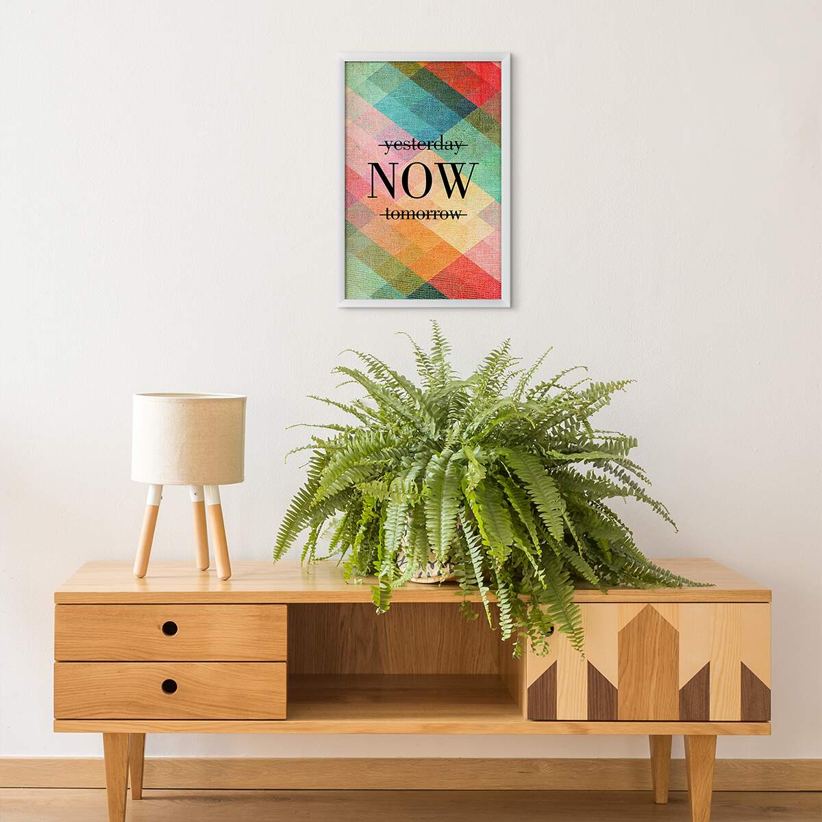 Quadro Yesterday Now Tomorrow Gazzi Store