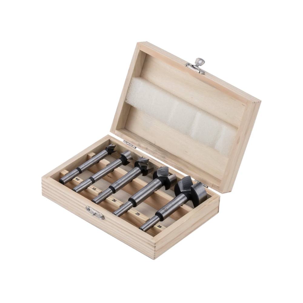 Fresa Para Madeira Sparta Jogo - 05Pç (10, 15, 20, 25, 35mm) cod